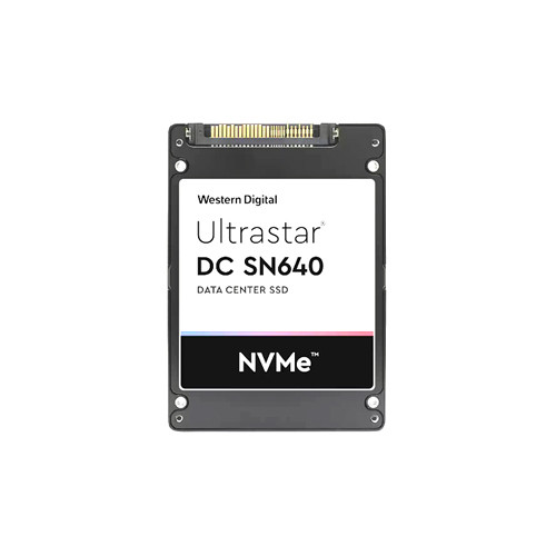 0TS1962 - WD Ultrastar DC SN640 3.84TB PCIe NVMe 3.1 U.2 SSD