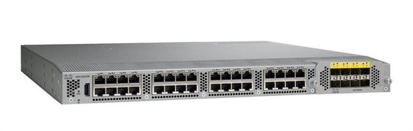 N2K-C2232TM - Cisco Nexus 2000 Series 2232TM 32 x Ports 10GBase-T + 8 x Ports SFP+ 10GbE 1U Rack-mountable Fabric Extender