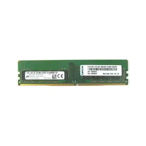 46W0813 - Lenovo 8GB DDR4-2133MHz PC4-17000 ECC Unbuffered CL15 288-Pin DIMM 1.2V Dual Rank Memory Module