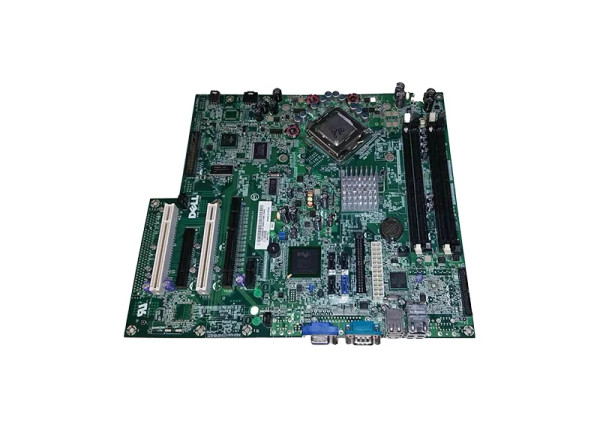 M9873 - Dell LGA775 E7230 Chipset Motherboard for PowerEdge SC430, Supports Celeron D/Pentium 4/D DDR2 4x DIMM