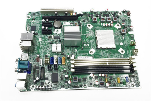 614493-001 - HP AMD 760G Chipset Socket AM3 Micro-ATX Motherboard Phenom II Athlon II DDR3 4x DIMM System Board