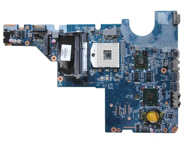 595181-001 - HP System Board Motherboard with Intel Hm55 Discrete Graphics Subsystem for Laptop Pc