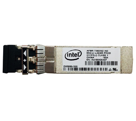 AFBR-709DMZ-IN3 - Intel 10Gbps 10GBase-SR/SW Multi-mode Fiber 300m 850nm Duplex LC Connector SFP+ Transceiver Module