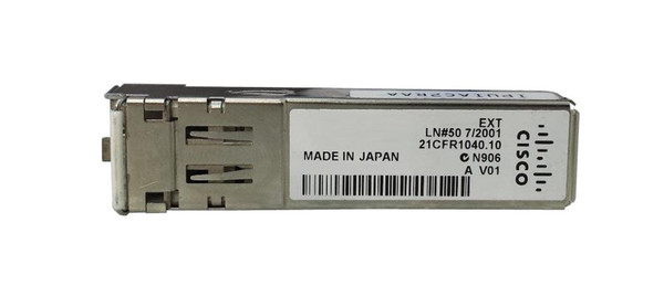 SFP-OC48-IR1-RF - Cisco 2.5Gb/s OC-48c-IR Single-mode Fibre 1310nm 15km LC Connector SFP Transceiver Module