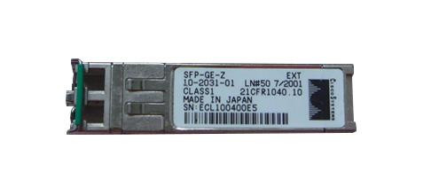 SFP-GE-Z= - Cisco 1Gb/s 1000Base-ZX Single-Mode Fiber 100km 1550nm Duplex LC Connector SFP Transceiver Module Spare