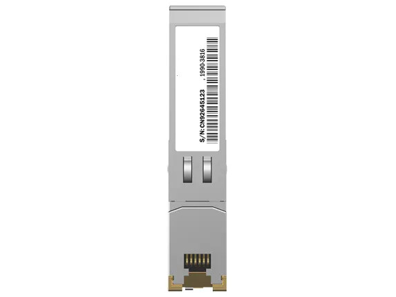JW089A - HPE Aruba 1Gb/s 1000Base-T Copper-Mode 100m RJ-45 Connector SFP Transceiver Module