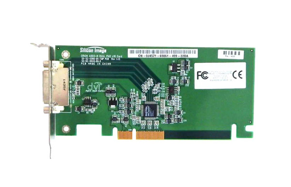 J4571 - Dell AGP Orion ADD2-N Dual Pad x 16 DVI Short Height Card