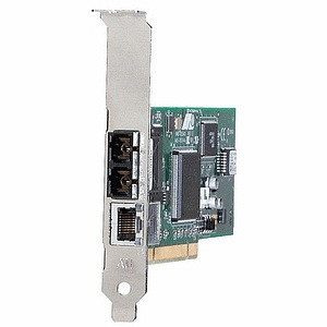 AT-2701FTX-ST - Allied Telesis Dual-Ports RJ-45 100Mbps 10Base-TX/100Base-T Fast Ethernet PCI 2.2 Network Adapter for HP Compatible