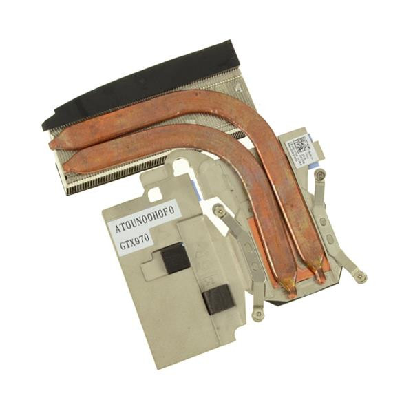 WJ75M - Dell LEFT Side Nvidia GTX 970M Video Graphics Heatsink for Alienware 18 R1