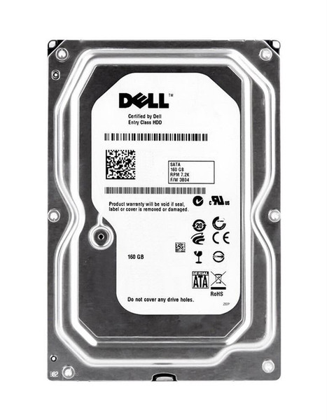 RPC50 - Dell 160GB 5400RPM SATA 3Gb/s 8MB Cache 2.5-Inch Hard Drive