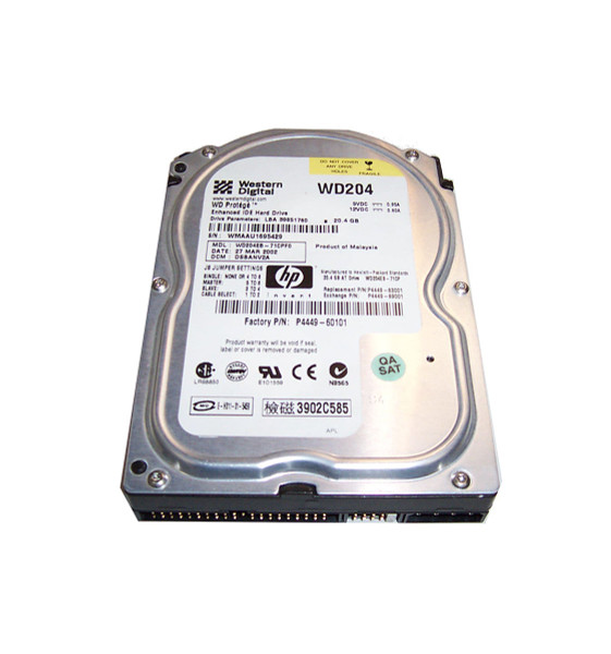 p4449-60101 - HP 20GB 5400RPM IDE Ultra ATA-100 3.5-Inch Hard Drive
