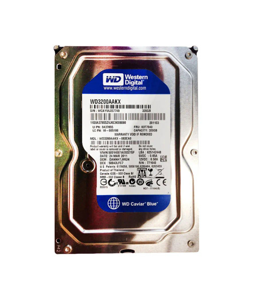 0A37655 - Lenovo 320GB 7200RPM SATA 3Gb/s 3.5-Inch Hard Drive