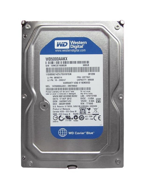 03T7041 - Lenovo 500GB 7200RPM SATA 6Gb/s 16MB Cache 3.5-Inch Hard Drive