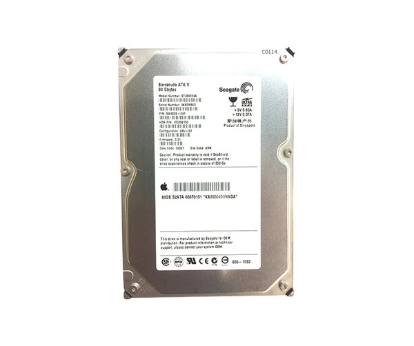 ST380024A - Seagate BarraCuda 80GB 7200RPM IDE Ultra ATA/100 ATA-6 8MB Cache 3.5-Inch Hard Drive