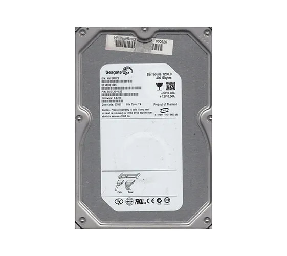 ST3400833AS - Seagate BarraCuda 7200.9 Series 400GB 7200RPM SATA 3Gb/s 8MB Cache CE 3.5-Inch Hard Drive