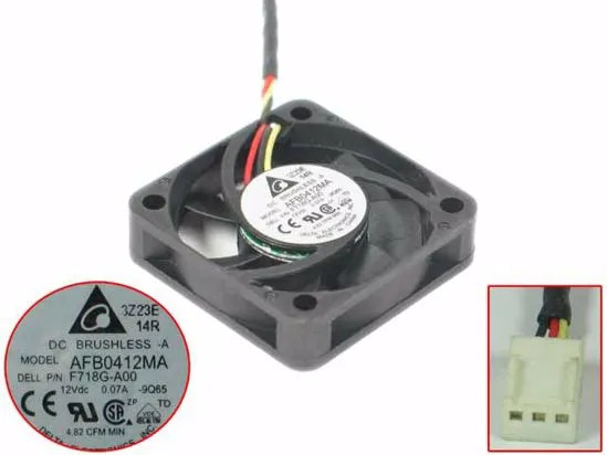 F718G - Dell Alienware Aurora ALX CPU System Board Motherboard Fan and Heatsink Assembly