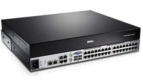 2321DS - Dell PowerEdge 32-Port RJ-45 2-Port GE 1-Port SVGA 15-Pin 4-Port USB 2.0 2-Port PDU Remote Console KVM Switch