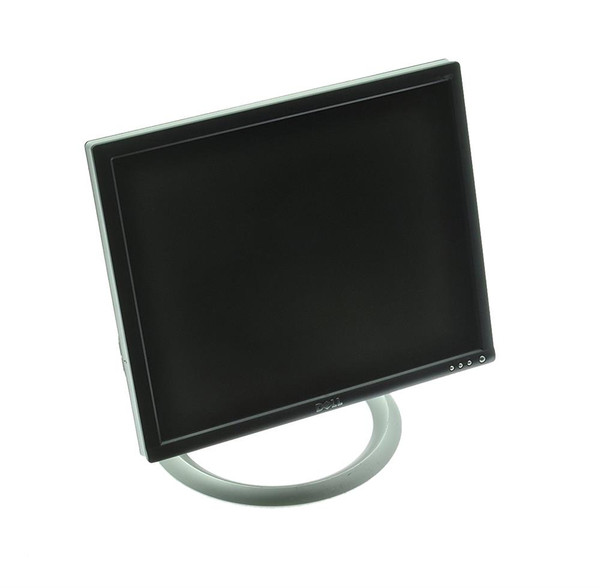 1901FP - Dell 19-Inch 1280x1024 TFT Flat Panel Display 0.29mm DVI VGA HD-15 Silver on Black