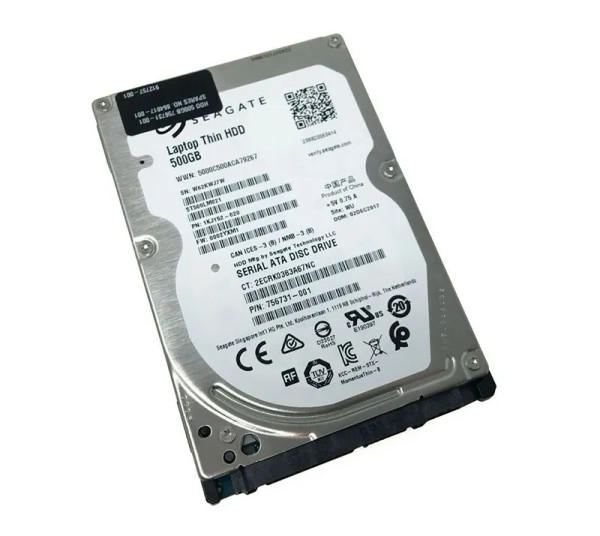 864817-001 - HP 500GB 7200RPM SATA 2.5-inch Hard Drive