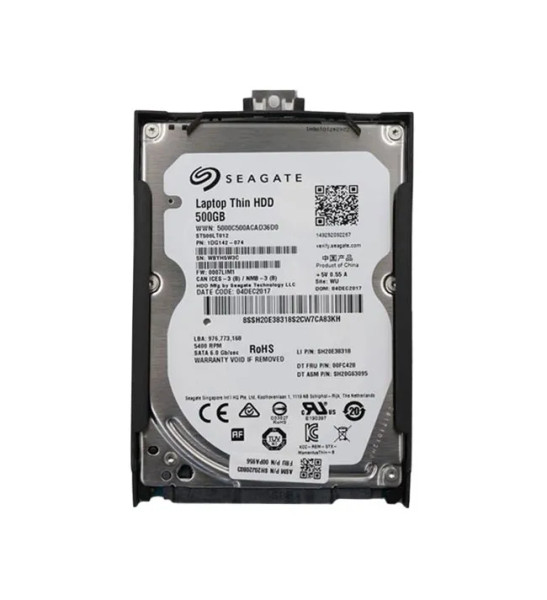 00PA956 - Lenovo 500GB 5400RPM SATA 3Gb/s 16MB Cache 2.5-Inch Hard Drive