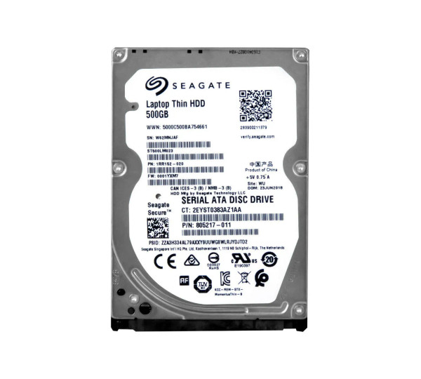 ST500LM023 - Seagate 500GB 7200RPM SATA 6Gb/s 32MB Cache 2.5-inch Hard Drive