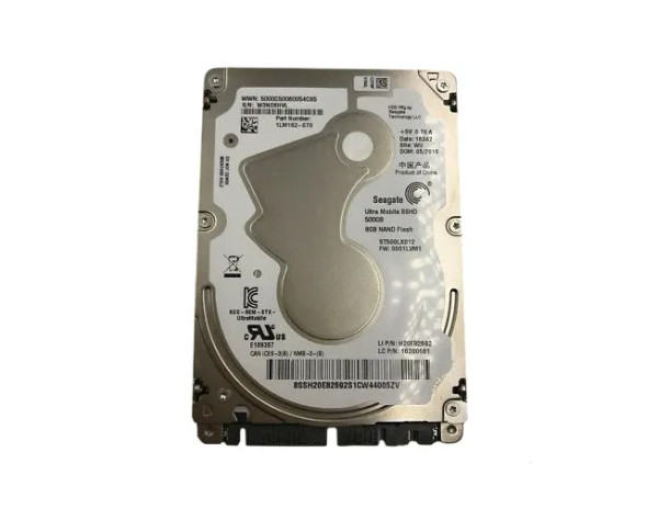 ST500LX012 - Seagate Ultra Mobile SSHD 500GB Multi-Level Cell 5400RPM SATA 6Gb/s NCQ 8GB NAND Flash 2.5-Inch Hybrid Drive