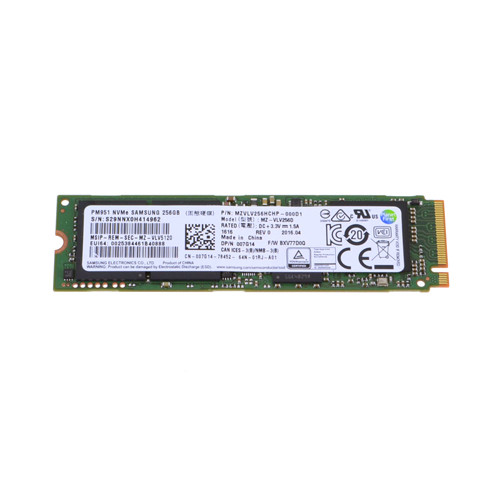 007G14 - Dell 256GB Triple-Level Cell PCI Express NVMe 3.0 x4 M.2 2280 Solid State Drive