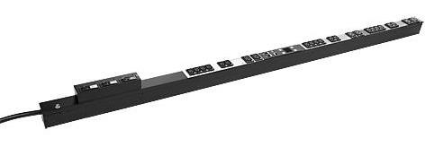 H8B52A - HPE 8.6kVA 208 Volt L15-30 3 Phase Input (18xC13/6xC19) NA/JP Managed Power Distribution Units (maPDU)