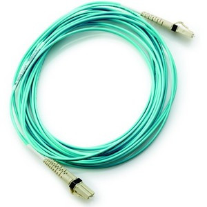 AJ837A - HP 15-Meter 2 x LC to 2 x LC Multi-Mode OM3 Fibre Optic Network Cable