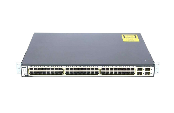 WS-C3750-48TS-E= - Cisco Catalyst 3750-48T Managed 48-Port Fast Ethernet Switch