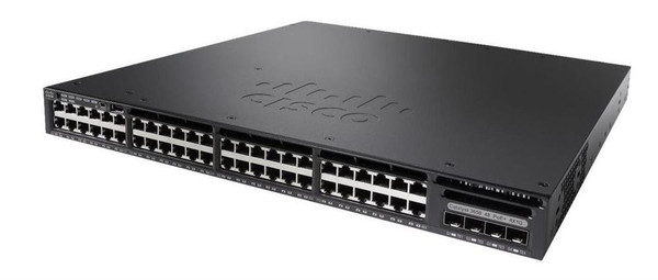 WS-C3650-48PS-L-RF - Cisco Catalyst 3650 48 Port Poe 4X1G Uplink Lan Base