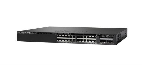 WS-C3650-24TS-L-RF - Cisco Catalyst 3650-24TS Network Switch