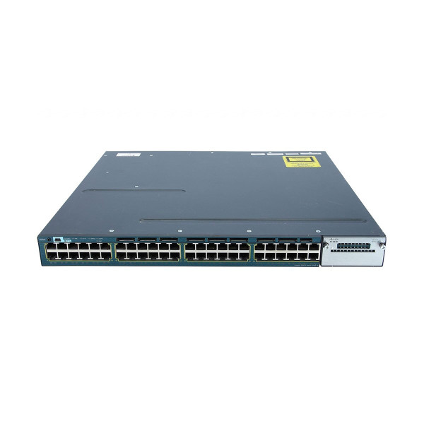 WS-C3560X-48P-S - Cisco Catalyst 48x PoE Layer3 1U Rack Gigabit Switch
