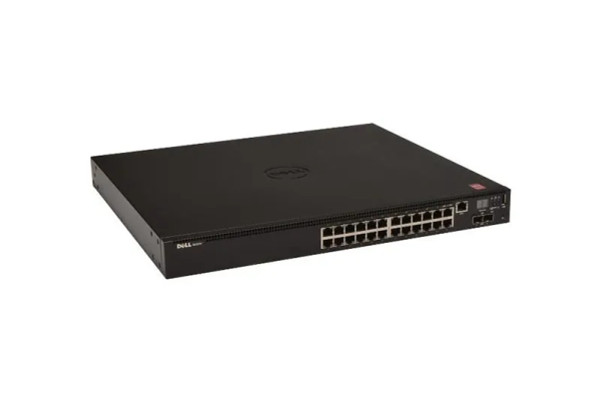 E05W001 - Dell N2024P Layer 3 Managed Gigabit Ethernet Switch 24-Port PoE+ 10/100/1000Base-T 2x SFP+ 1U