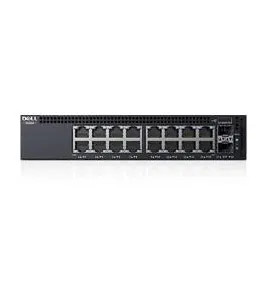 DNX1018 - Dell ing X1018 16 x Ports 10/100/1000Base-T + 2 x SFP Ports Layer 2 Managed 1U Rack-Mountable Gigabit Ethernet Network Switch