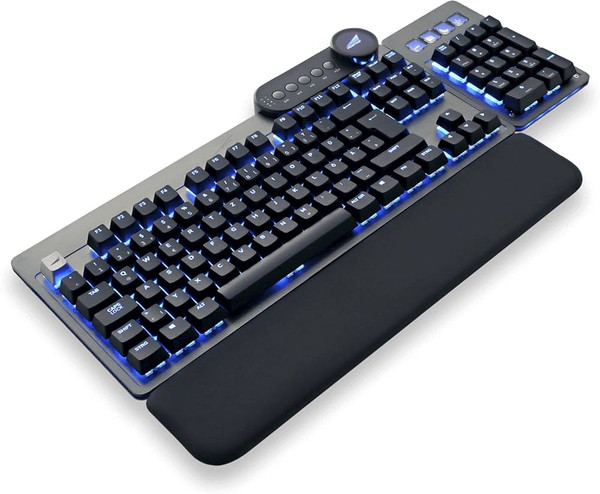 MG-EVK1G-CP1-DE - Mountain Everest Max Keyboard QWERTZ German with media dock