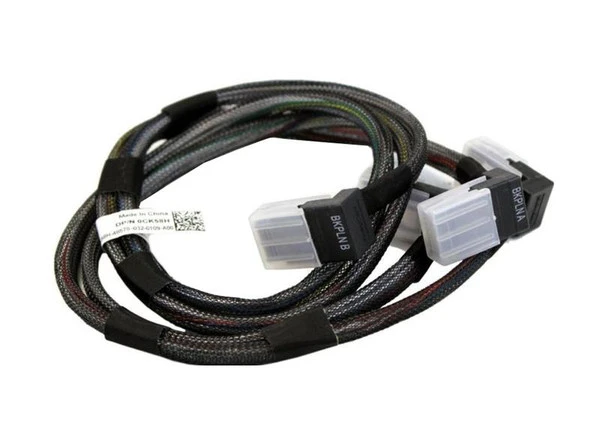 0CK58H - Dell 2.5ft Dual SAS to SAS Controller Backplane Cable for PowerEdge R715 / R810 / R815