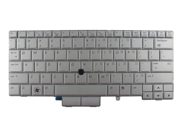 MP-09B63US6442 - HP Us English Keyboard Silver for Elitebook 2730p 2740p Notebook PC
