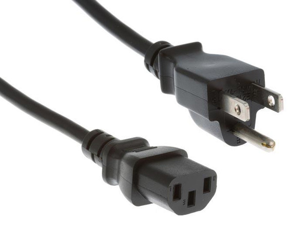 AF556A - HP Power Cord 3-Wire PLUG, 18 AWG, 1.8M (6.2FT) Long