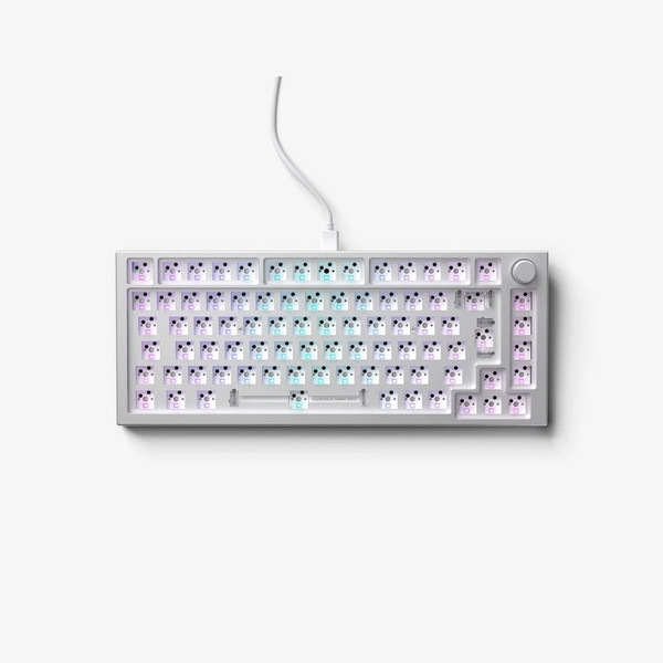 GLO-GMMK-P75-RGB-W - Glorious PC Gaming Race GMMK Pro Barebone Keyboard Aluminum 332 mm
