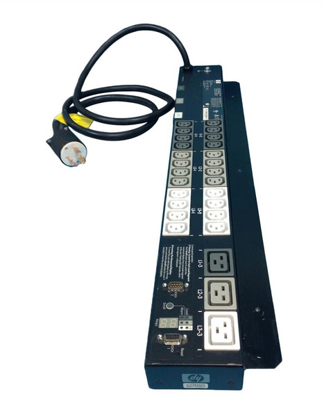 376355-D71 - HP 17300VA 24A Single Input 3 Phase Monitored Power Distribution Unit