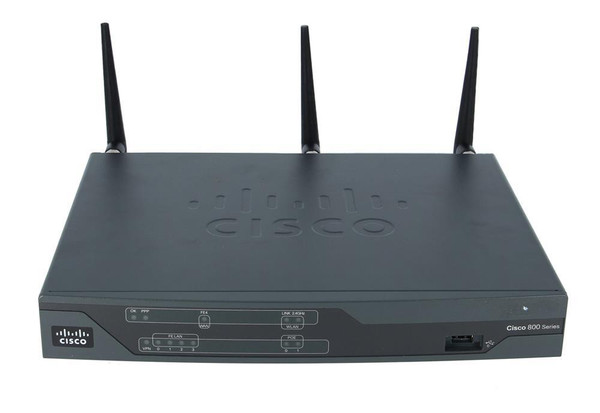 CISCO881G-V-K9 - Cisco 880 Series 881 4 x Ports 10/100Base-TX LAN + 1 x Port 10/100Base-TX WAN 1U Rack-mountable Integrated Services Router