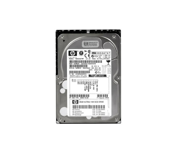 P1169-69002 - HP 36.4GB 10000RPM Ultra-160 SCSI LVD 68-Pin 3.5-Inch Hard Drive