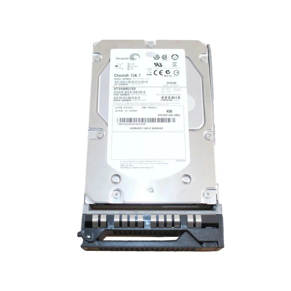 16-005092 - Lenovo 450GB 15000RPM SAS 6Gb/s 16MB Cache 3.5-Inch Hard Drive with Tray for ThinkServer