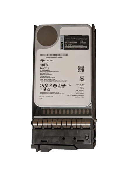 01DC626 - Lenovo 10TB SAS 7200RPM Hot-Swappable 3.5-Inch Nearline Hard Drive with Tray for Storage D1212 4587