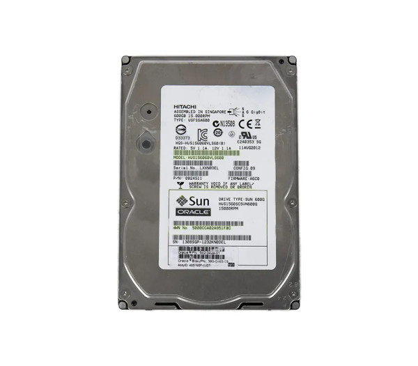 HUS1560SCSUN600G - Sun 600GB 15000RPM SAS 6Gb/s Hot-Pluggable 16MB Cache 3.5-Inch Hard Drive