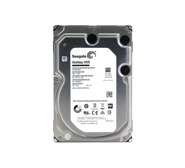 ST6000DM001 - Seagate Desktop 6TB 5900RPM SATA 6Gb/s 128MB Cache 3.5-inch Hard Drive