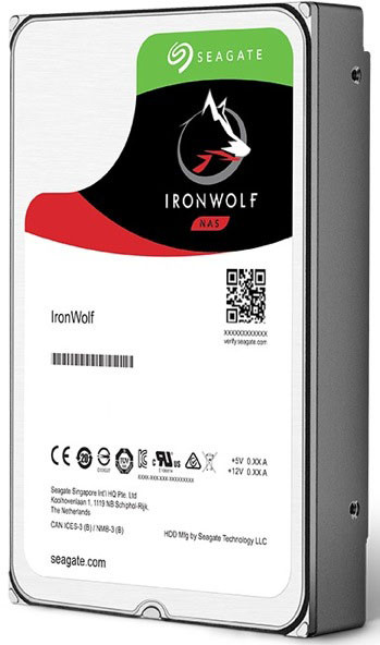 ST6000VN0041 - Seagate IronWolf 6TB 7200RPM SATA 6Gb/s 128MB Cache 3.5-inch Hard Drive