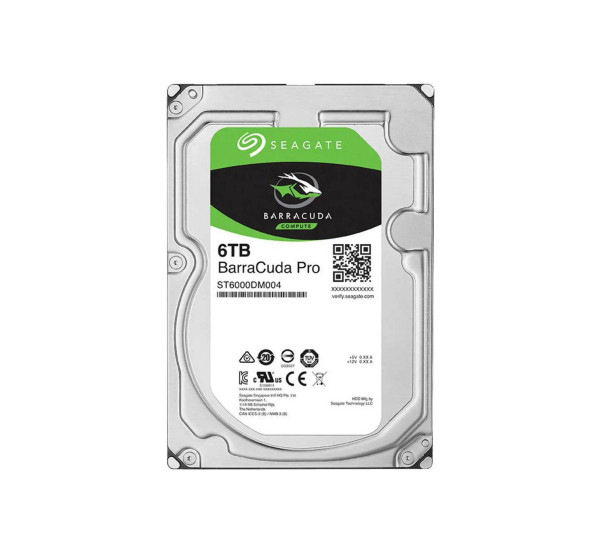 Seagate ST6000DM004 6TB SATA 6Gb/s 3.5" 7200rpm 128MB Cache — Seagate BarraCuda Pro 6TB 7200rpm 128MB SATA 3.5"