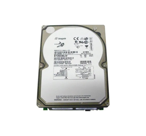 ST39236LW - Seagate BarraCuda 18XL Series 9.2GB 7200RPM Ultra160 SCSI 2MB Cache CE 68-Pin 3.5-Inch Hard Drive